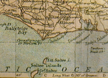 Old map of Kilmore area